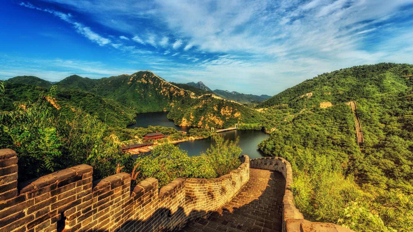 Pemandangan Tembok Besar China