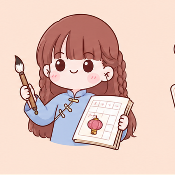 Ilustrasi tutor Marcellina 楊