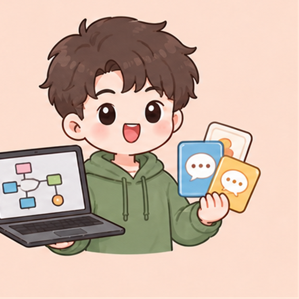 Ilustrasi tutor Mervyn 王老師