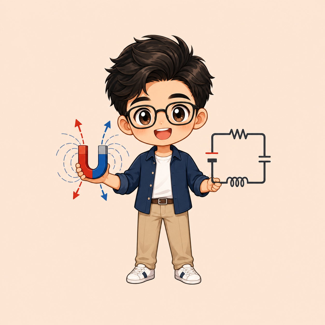 Ilustrasi tutor Rony